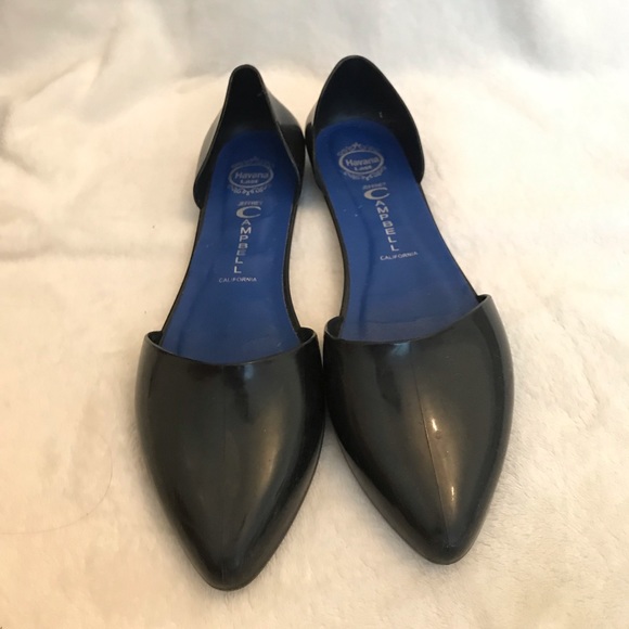 Jeffrey Campbell black pointy flats - Picture 2 of 3